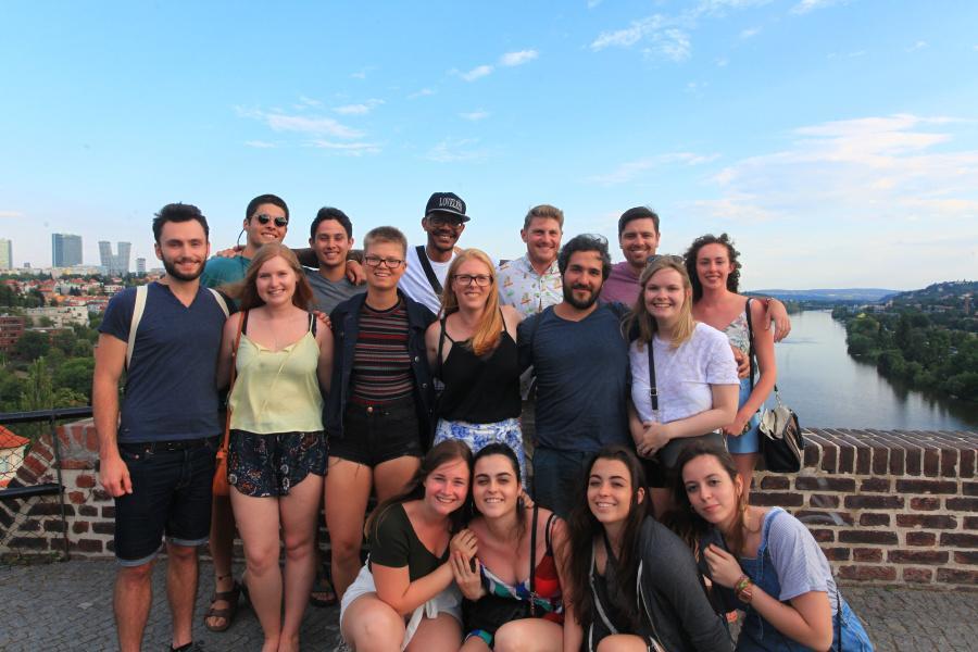 Ahoy! Hostel Прага Экстерьер фото